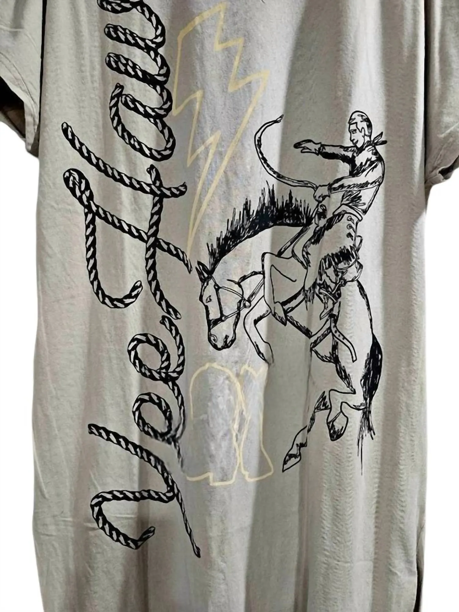 2Flyco - Women's YeeHaw Tee Shirt Dress