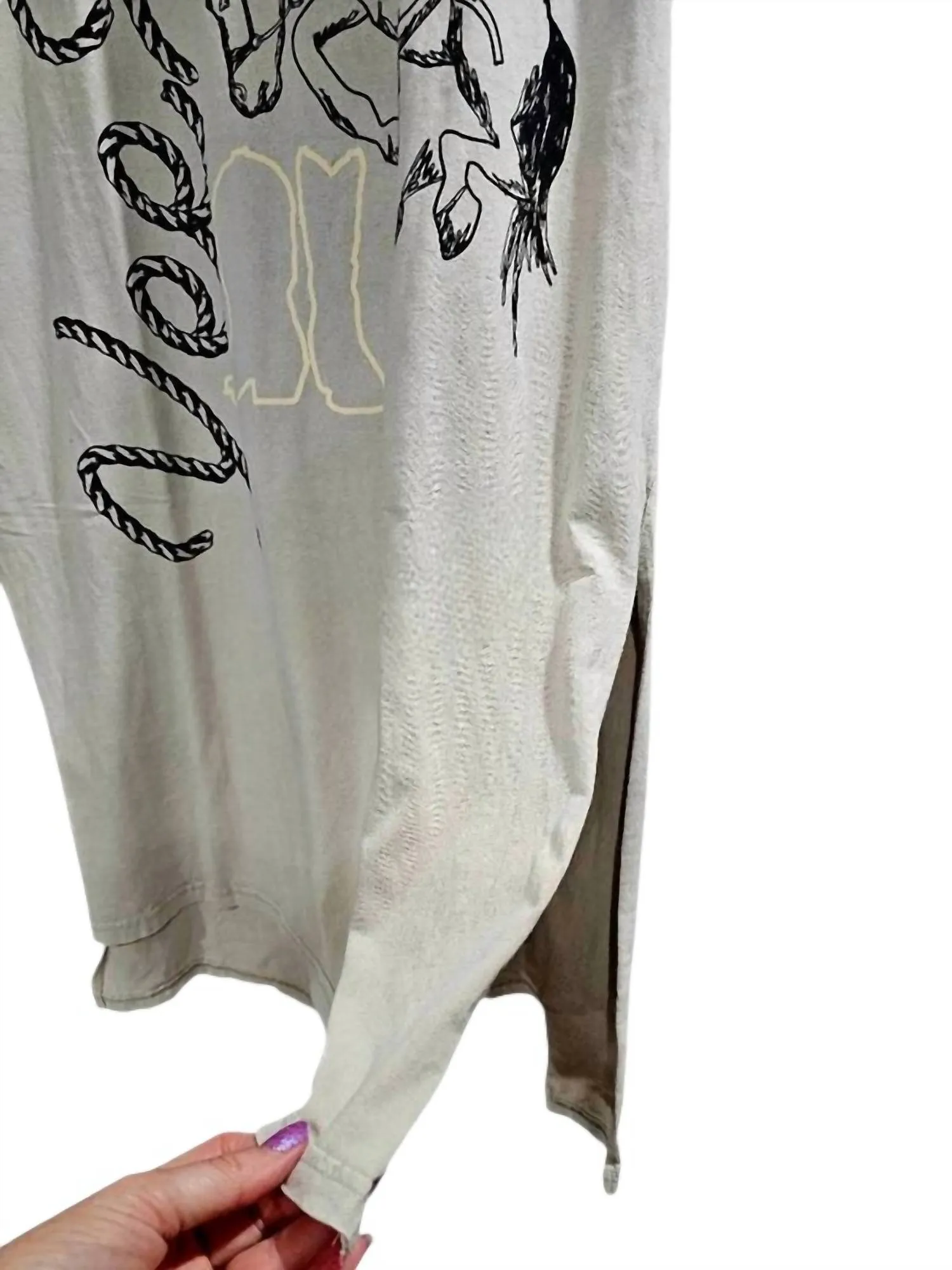 2Flyco - Women's YeeHaw Tee Shirt Dress