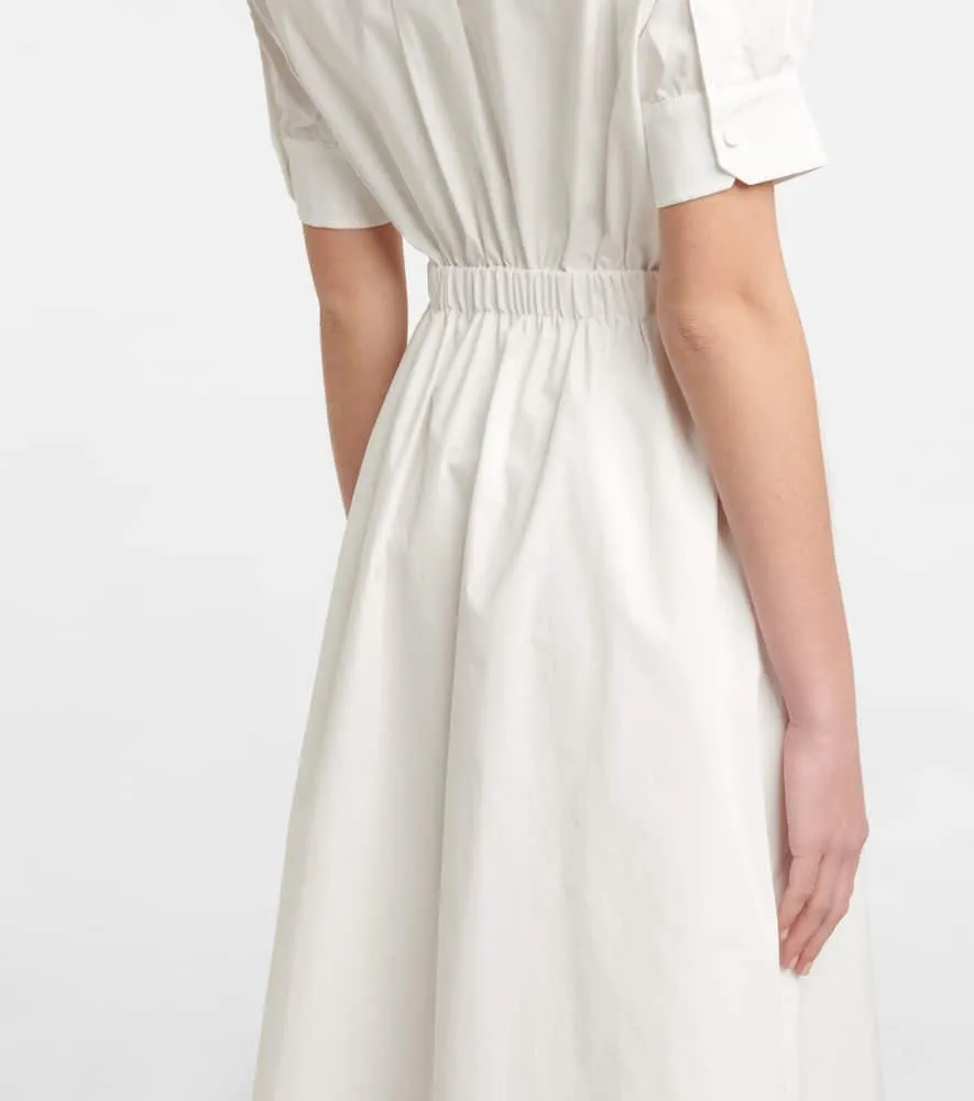 Altuzarra Lydia cotton-blend poplin shirt dress