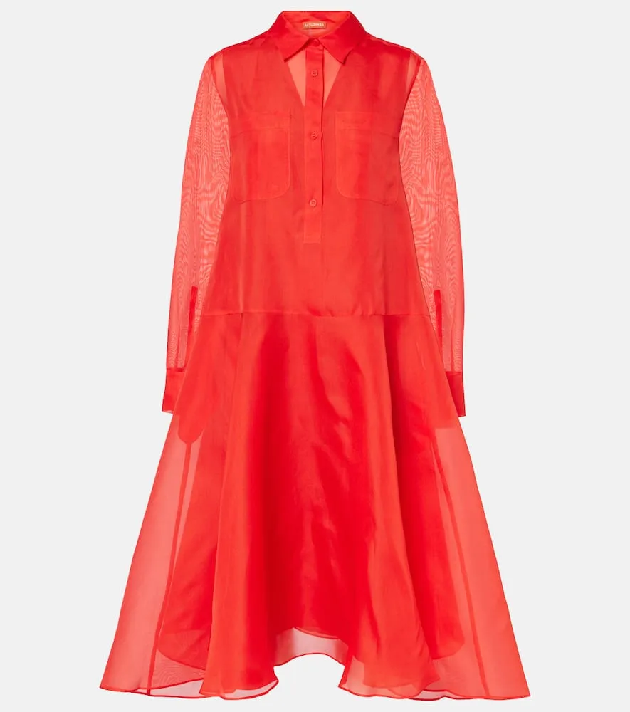 Altuzarra Sissy silk shirt dress