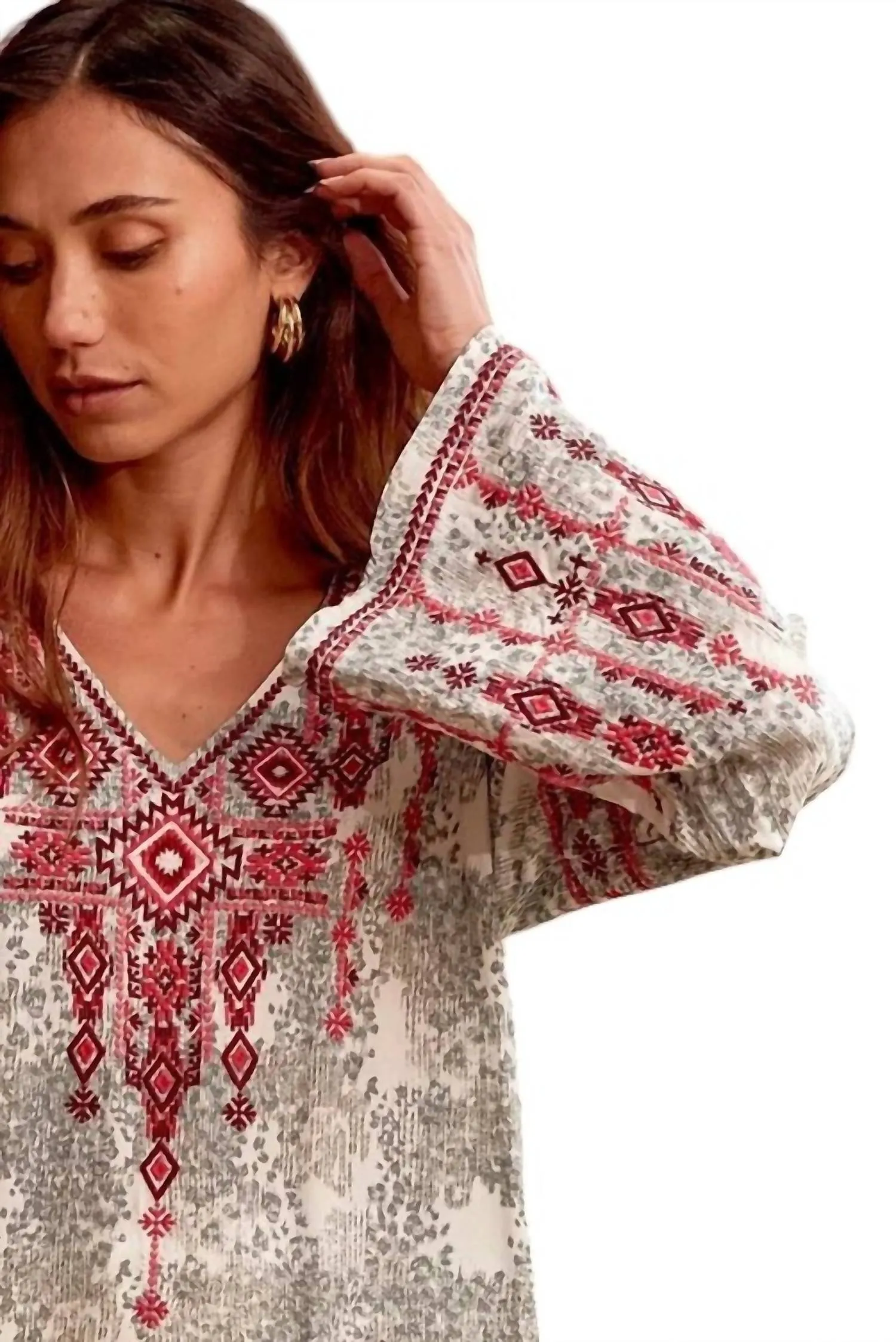 Andree By Unit - Life With You Embroidered Blouse