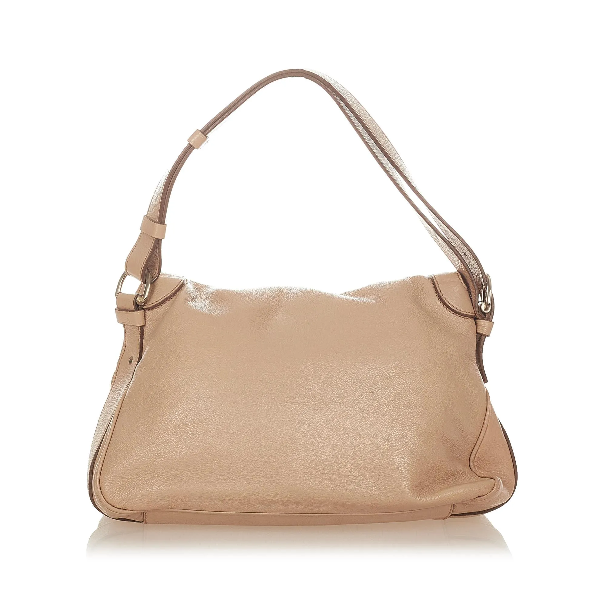 Celine Leather Shoulder Bag (SHG-26580)