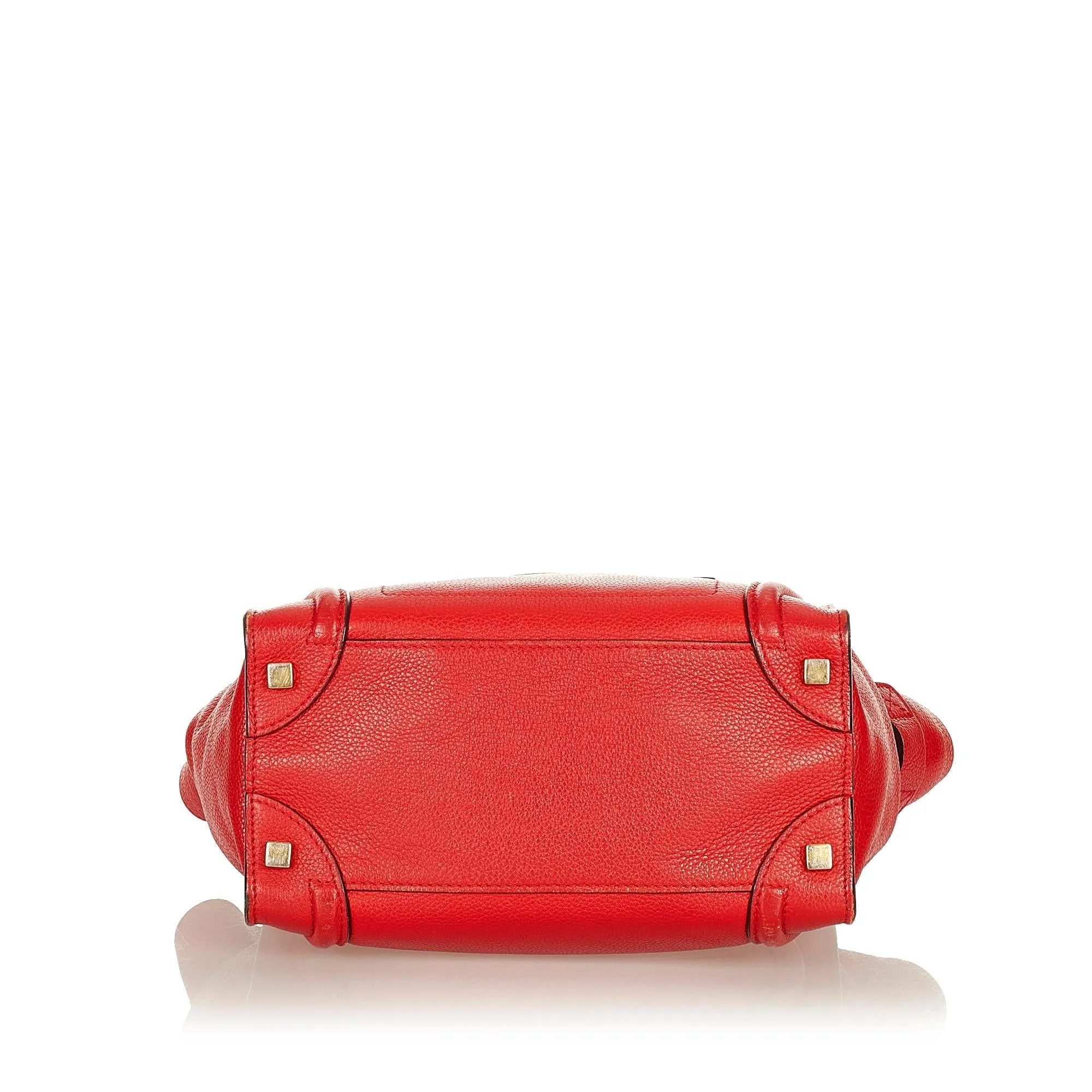 Celine Micro Luggage Leather Handbag (SHG-27015)