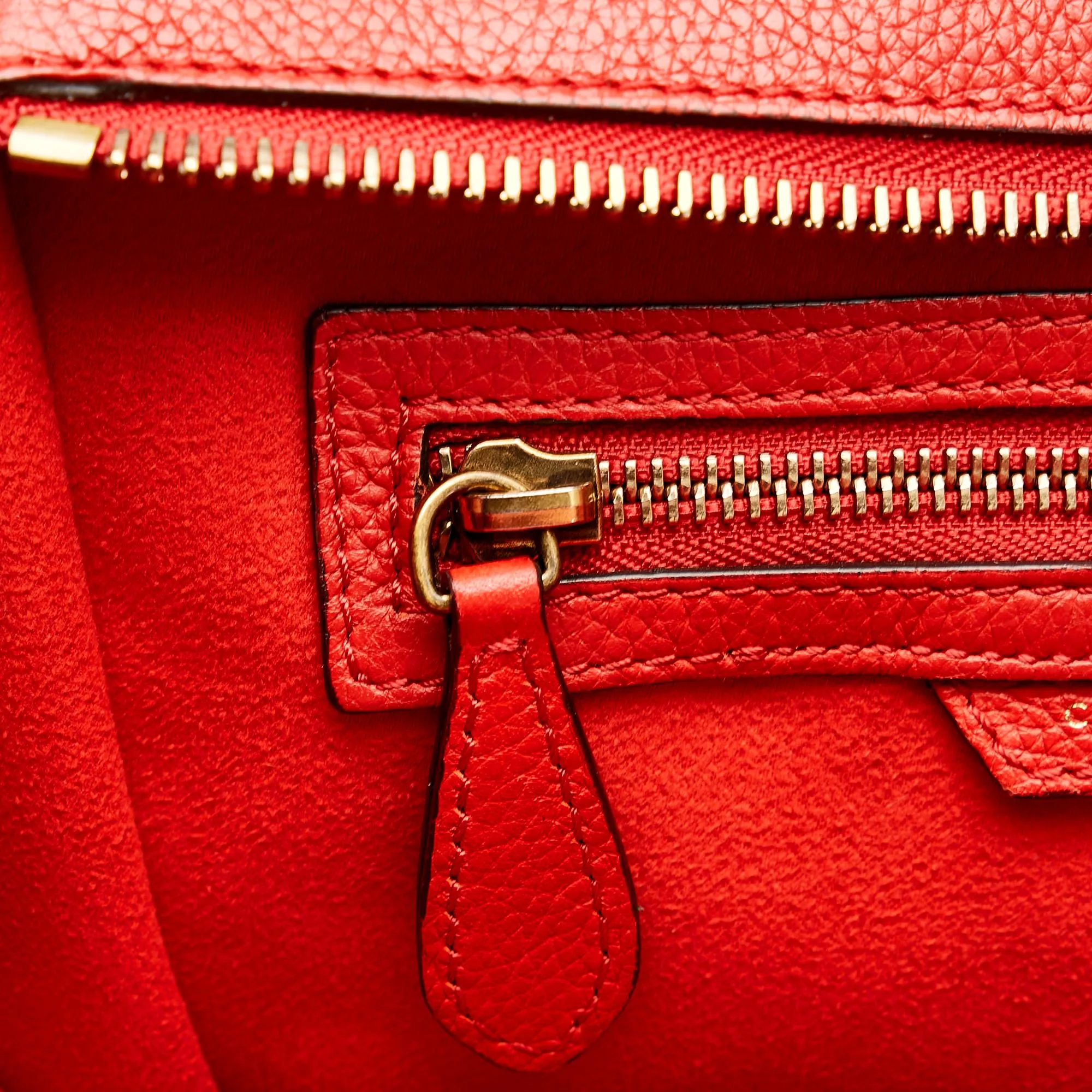 Celine Micro Luggage Leather Handbag (SHG-27015)