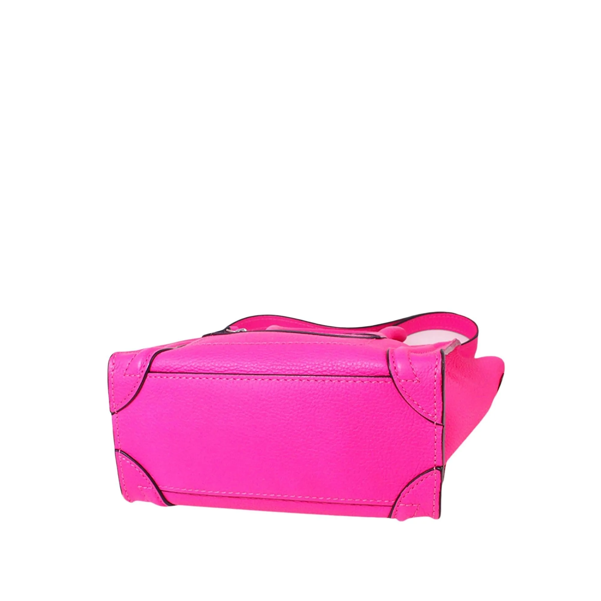 Celine Nano Luggage Leather Satchel (SHG-30973)