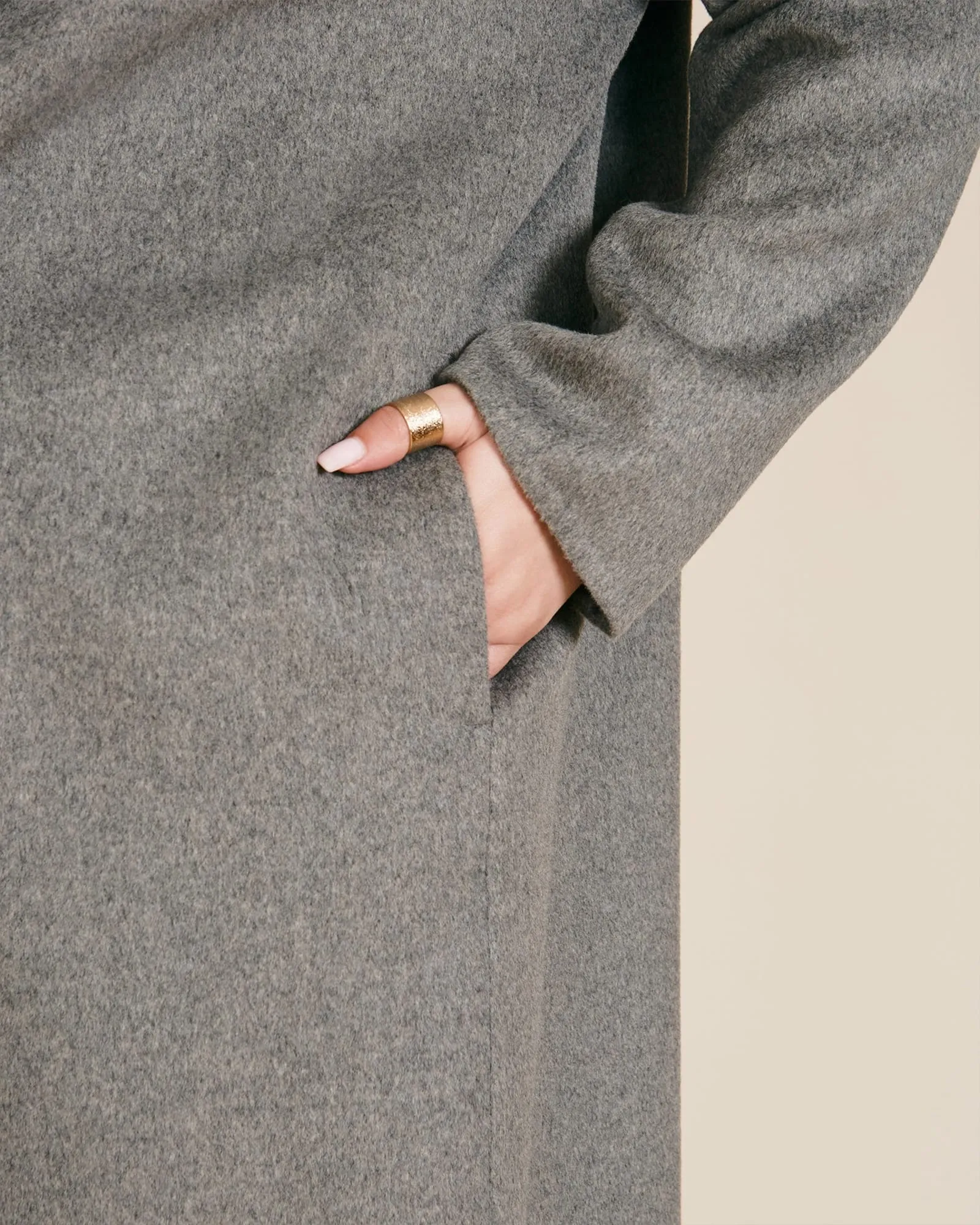 Classic Coat | HEATHER GREY