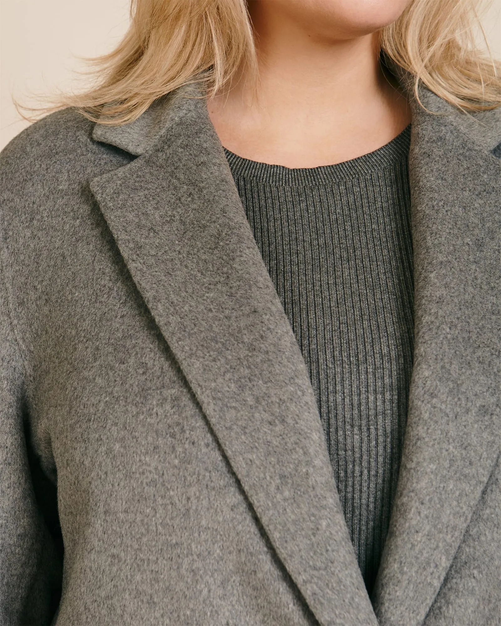 Classic Coat | HEATHER GREY
