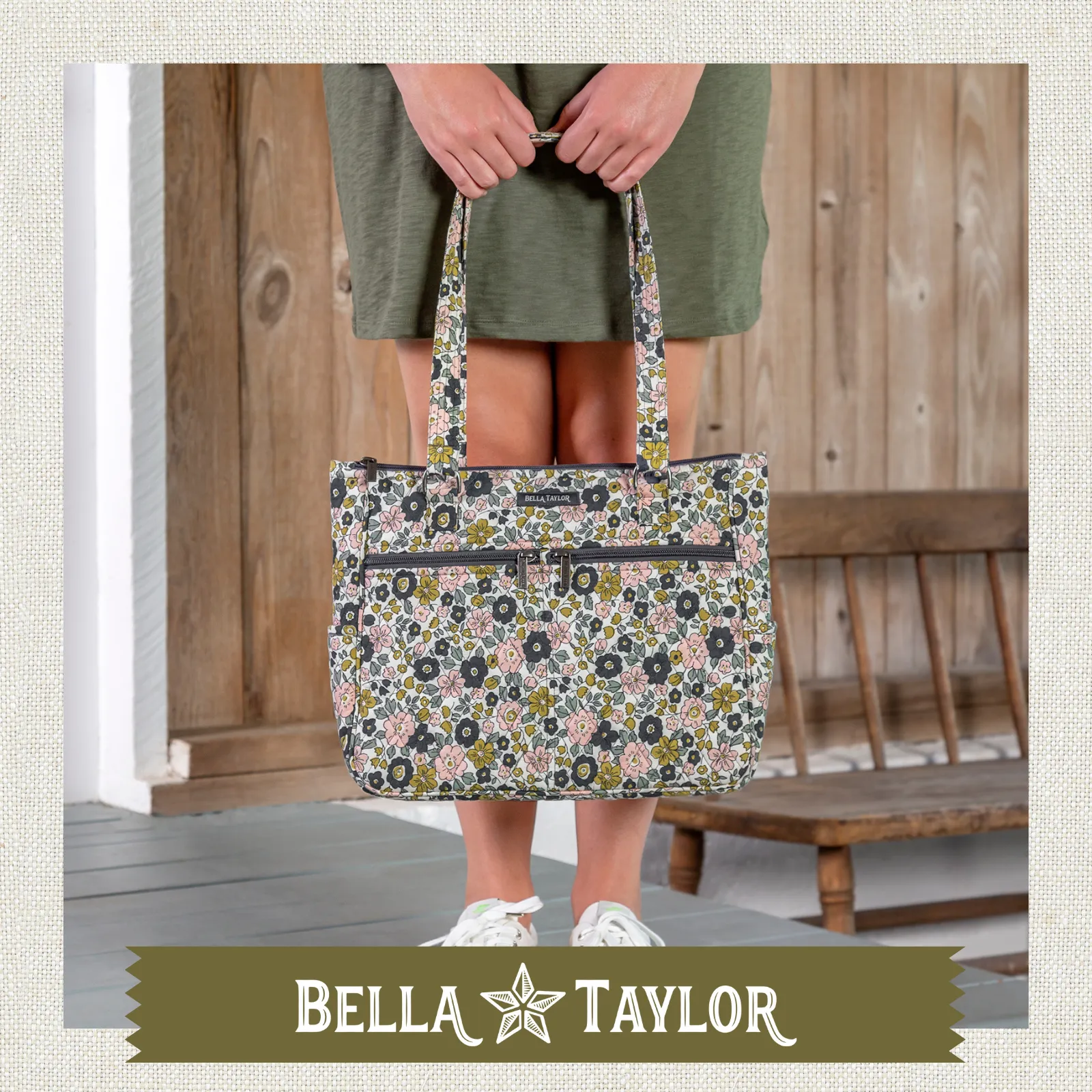 Delicate Floral Charcoal Everyday