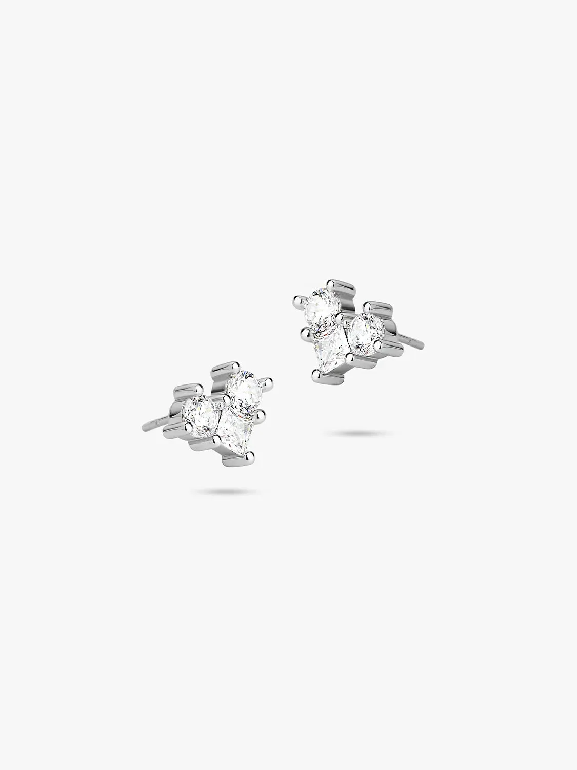 Delicate Heart Studs
