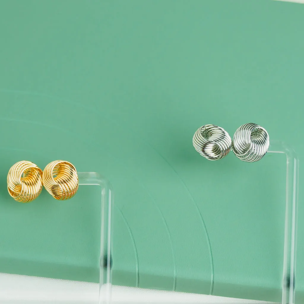 Delicate Knot Earrings