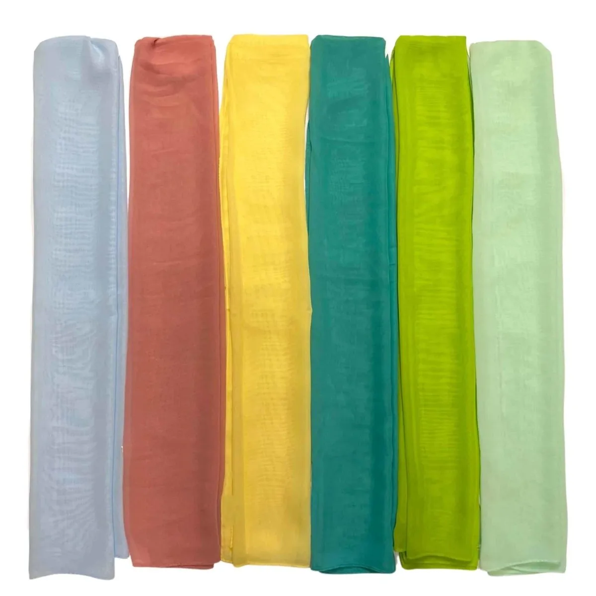 Delicate Spring Chiffon Scarf
