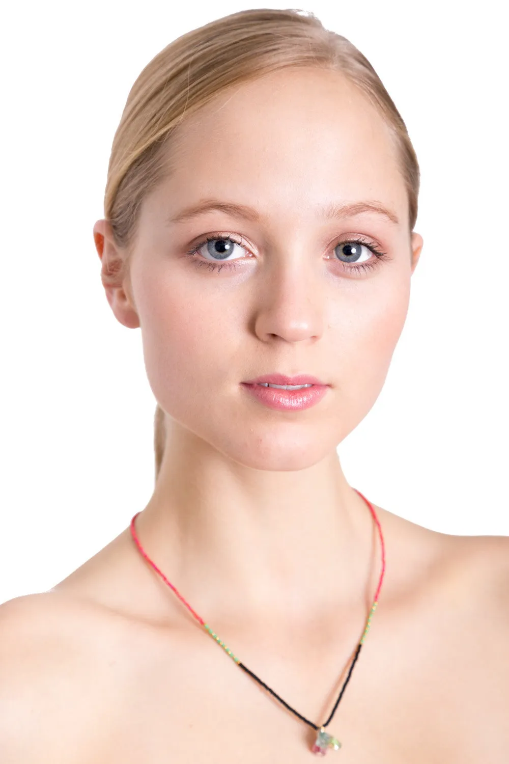Delicate Treasure Necklace (Pink)
