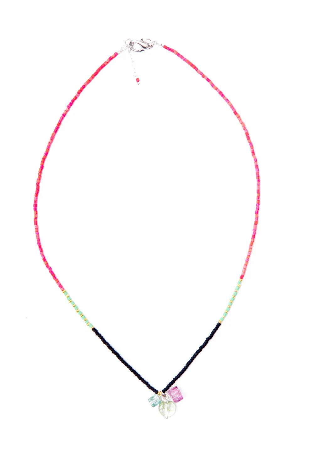 Delicate Treasure Necklace (Pink)
