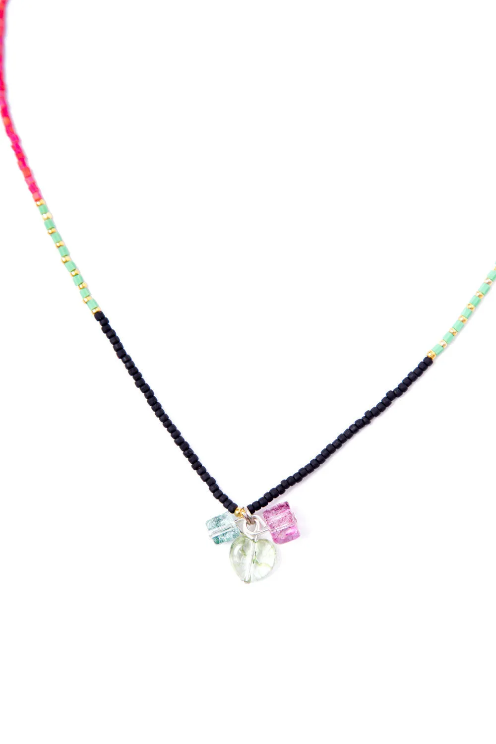 Delicate Treasure Necklace (Pink)
