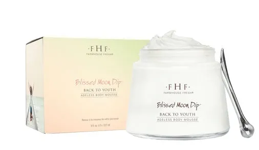 Farmhouse Fresh Blissed Moon Dip Body Mousse 8oz