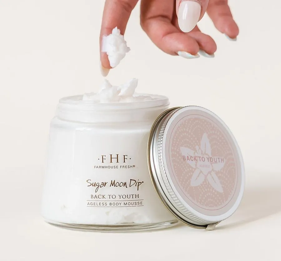 Farmhouse Fresh Sugar Moon Dip Body Mousse 8oz