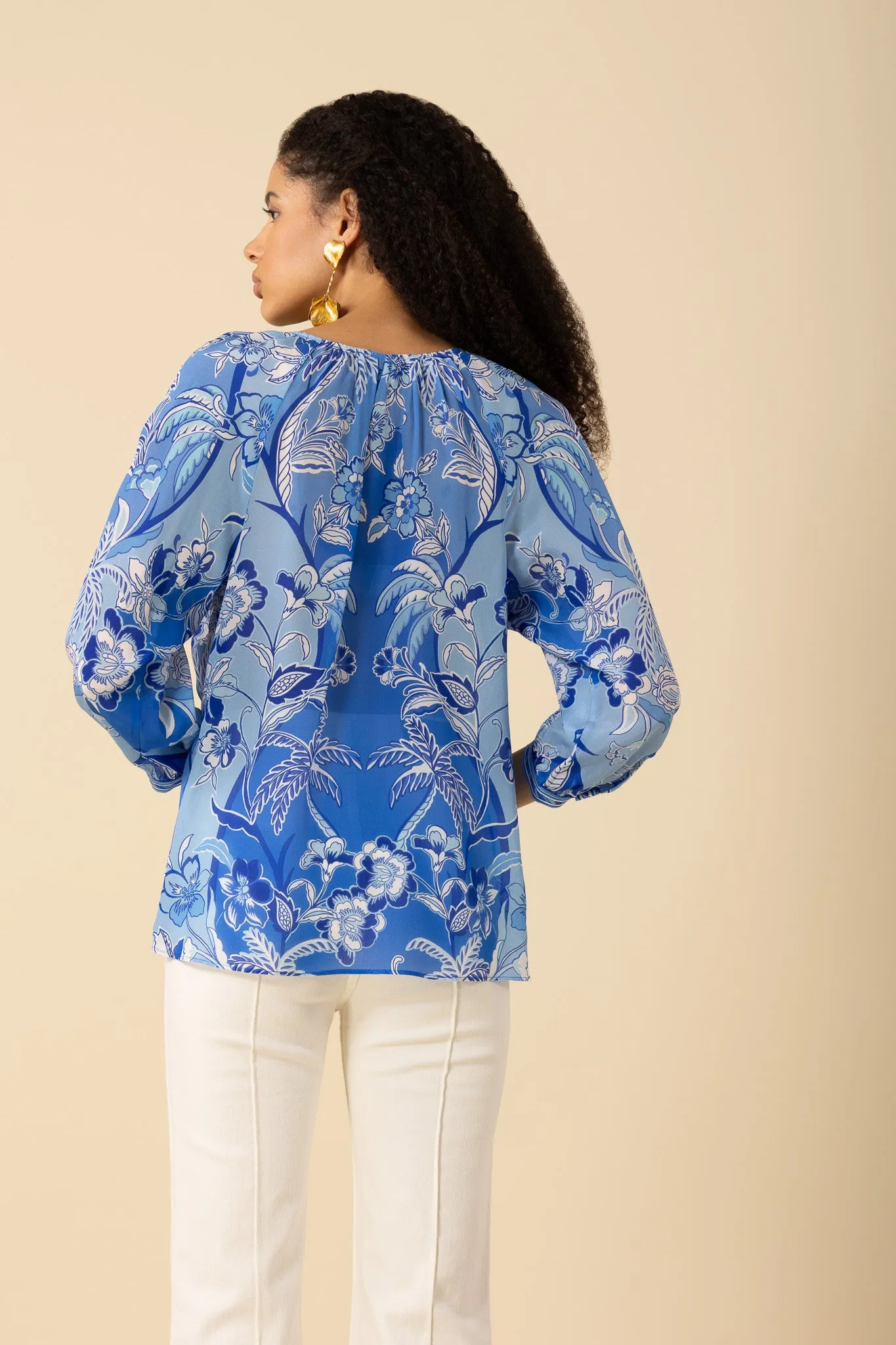 Freyja Silk Top