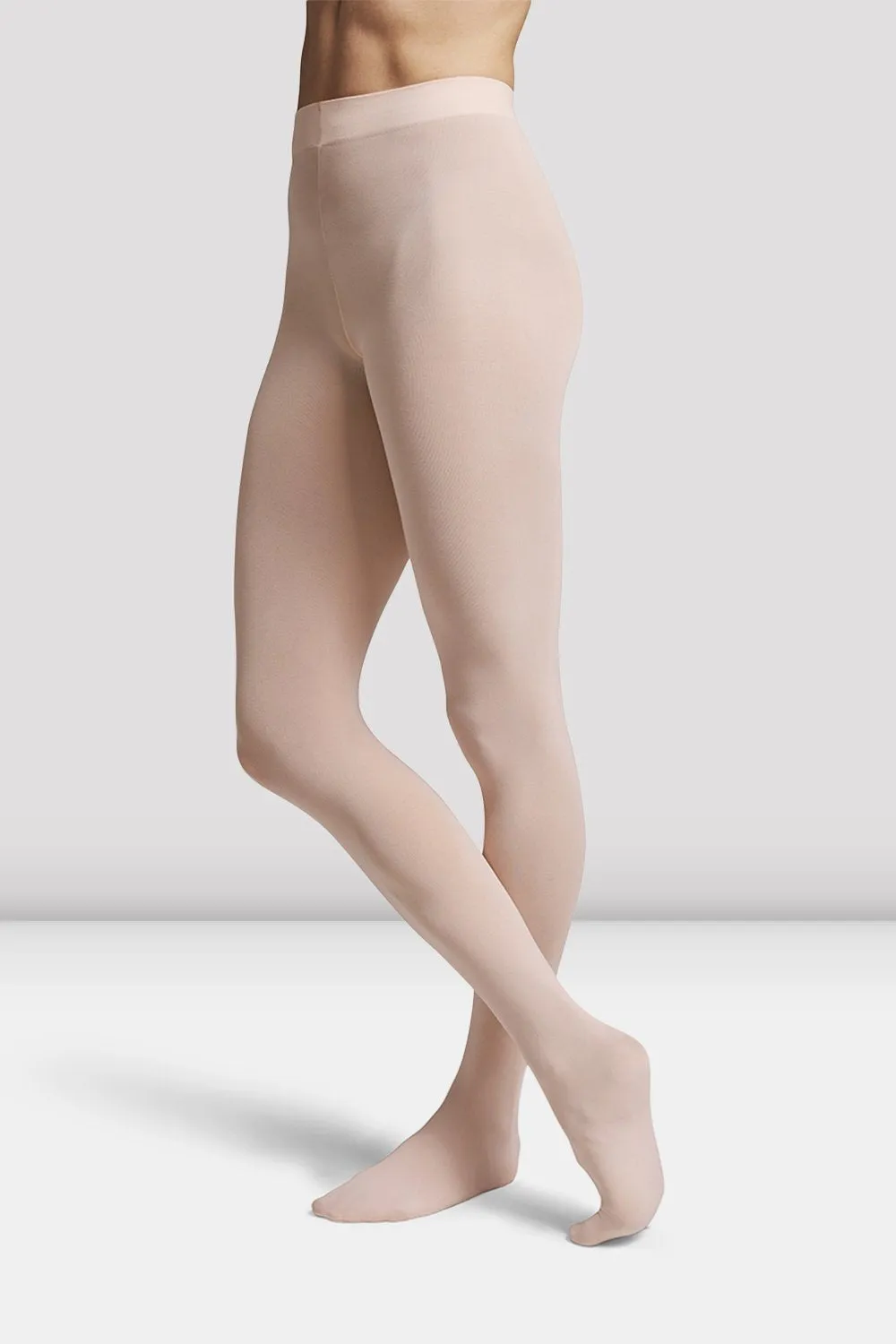 Girls Contoursoft Footed Tights - T0981G