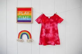 Girl's Tie-Dye T-shirt Dress