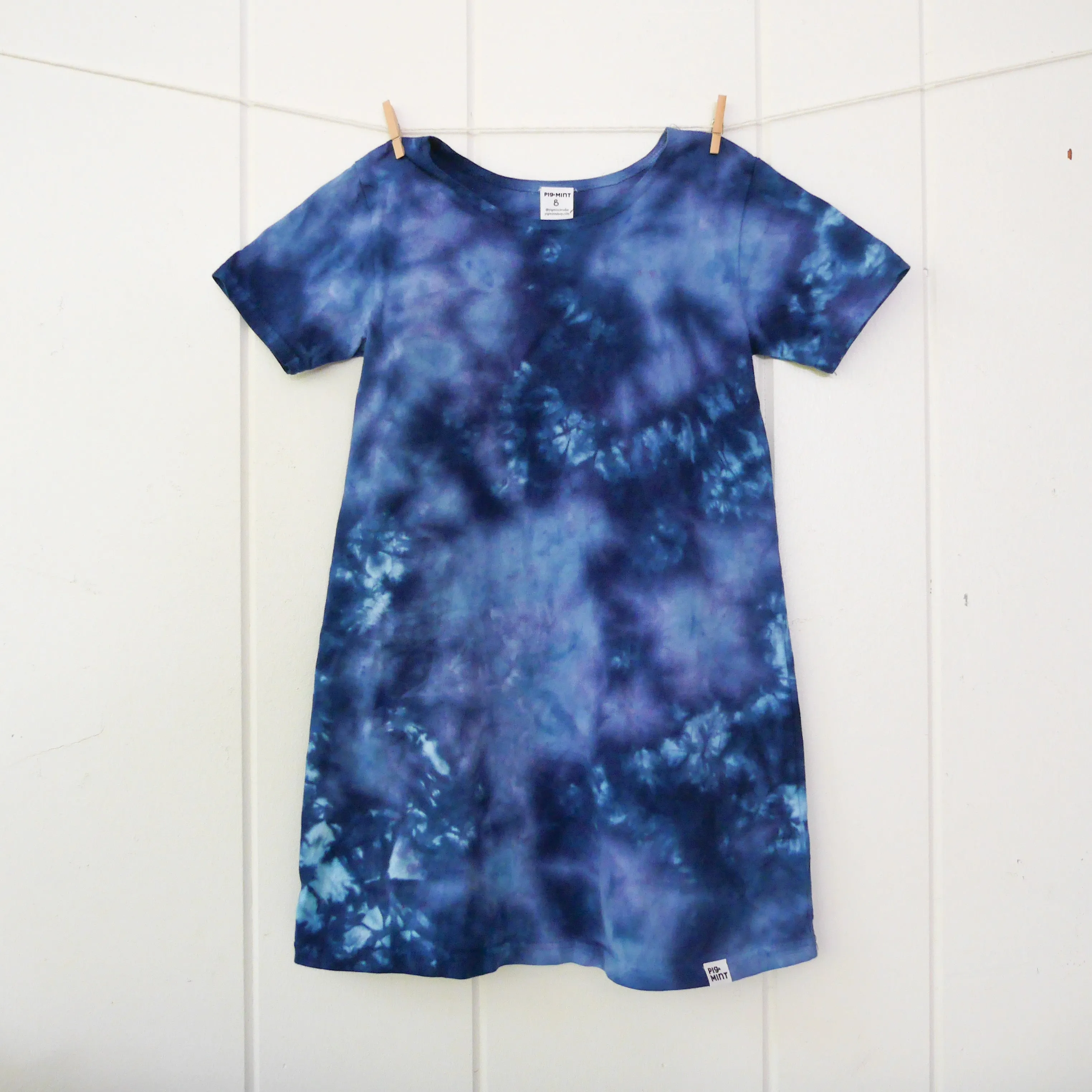 Girl's Tie-Dye T-shirt Dress