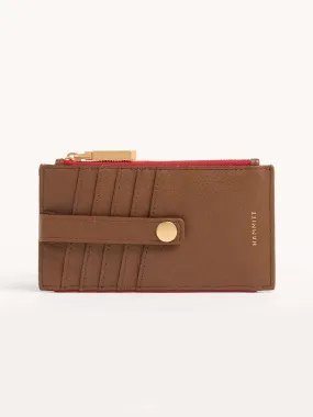 Hammitt Los Angeles 210 West Wallet in Mahogany Pebble