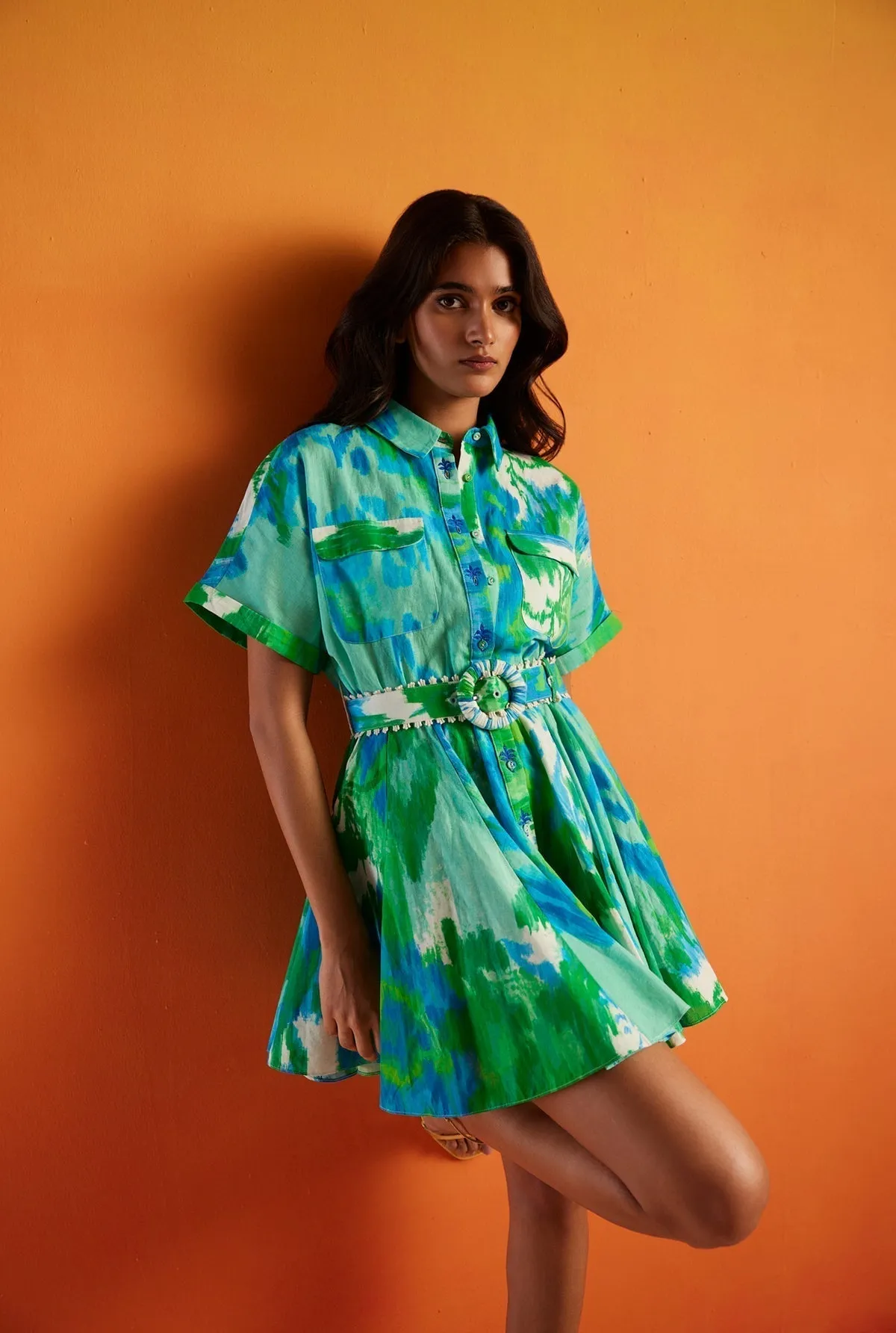 Hemant & Nandita Vida Short Dress