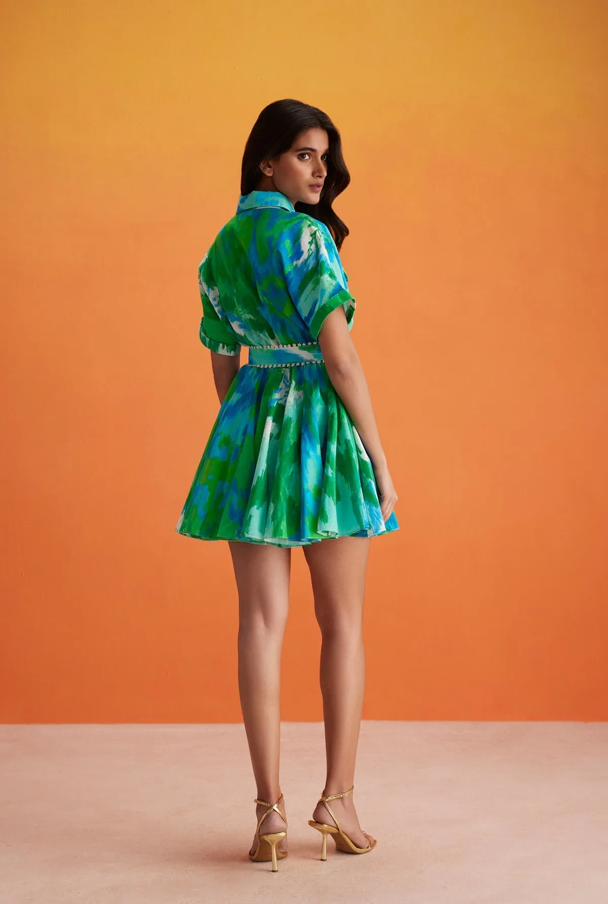 Hemant & Nandita Vida Short Dress