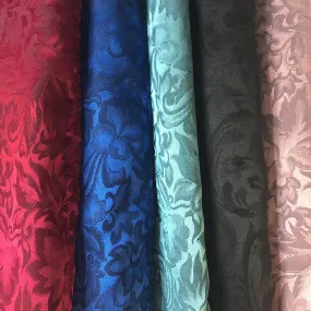 Jacquard Scarves in Fine 100% Rayon (4 Colors)