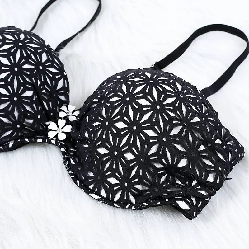 LAZYDAISYSWIMWEAR Streamlined Graceful Contour Elegance Bikini Set