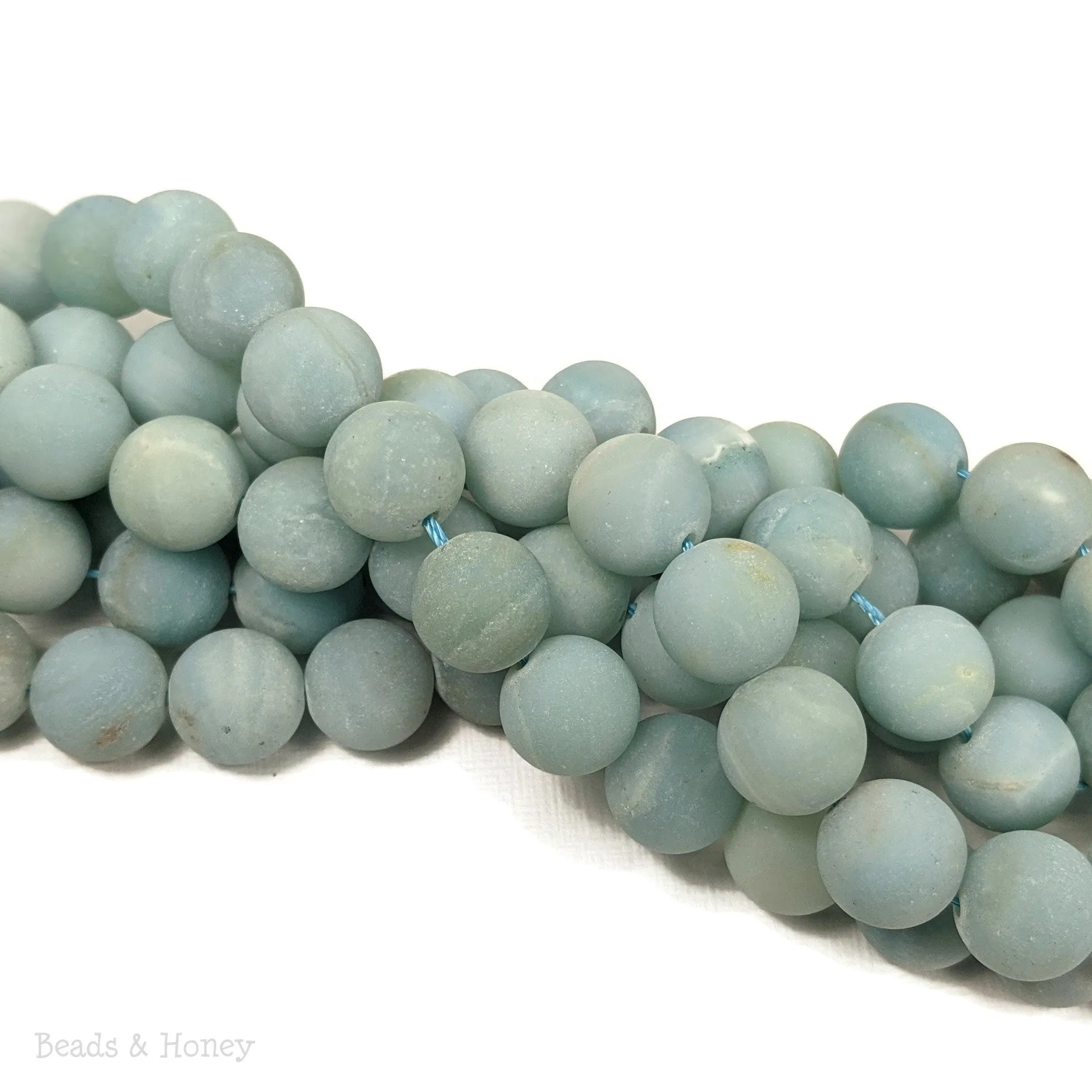 Matte Amazonite Bead Round 12mm (15-Inch Strand)