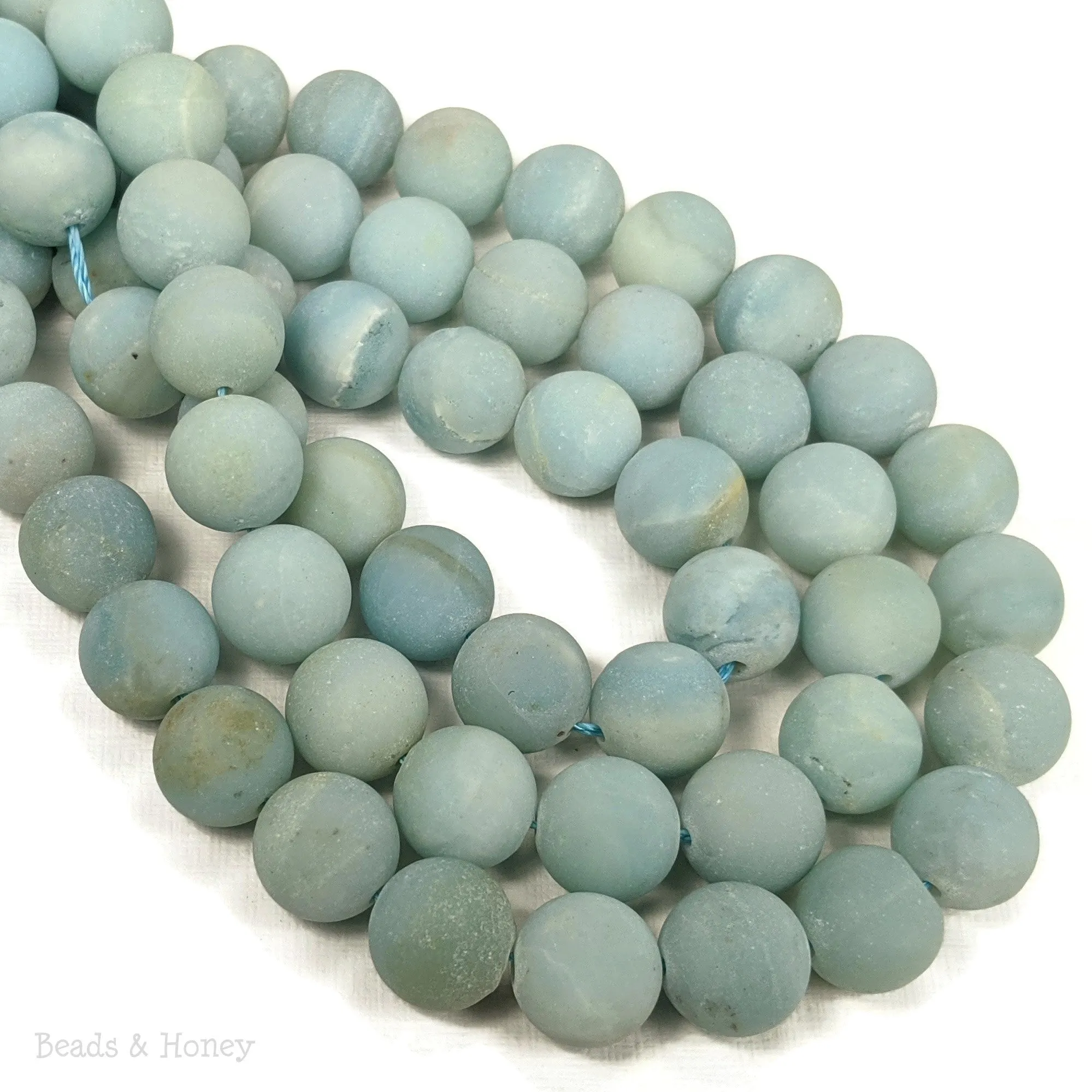 Matte Amazonite Bead Round 12mm (15-Inch Strand)