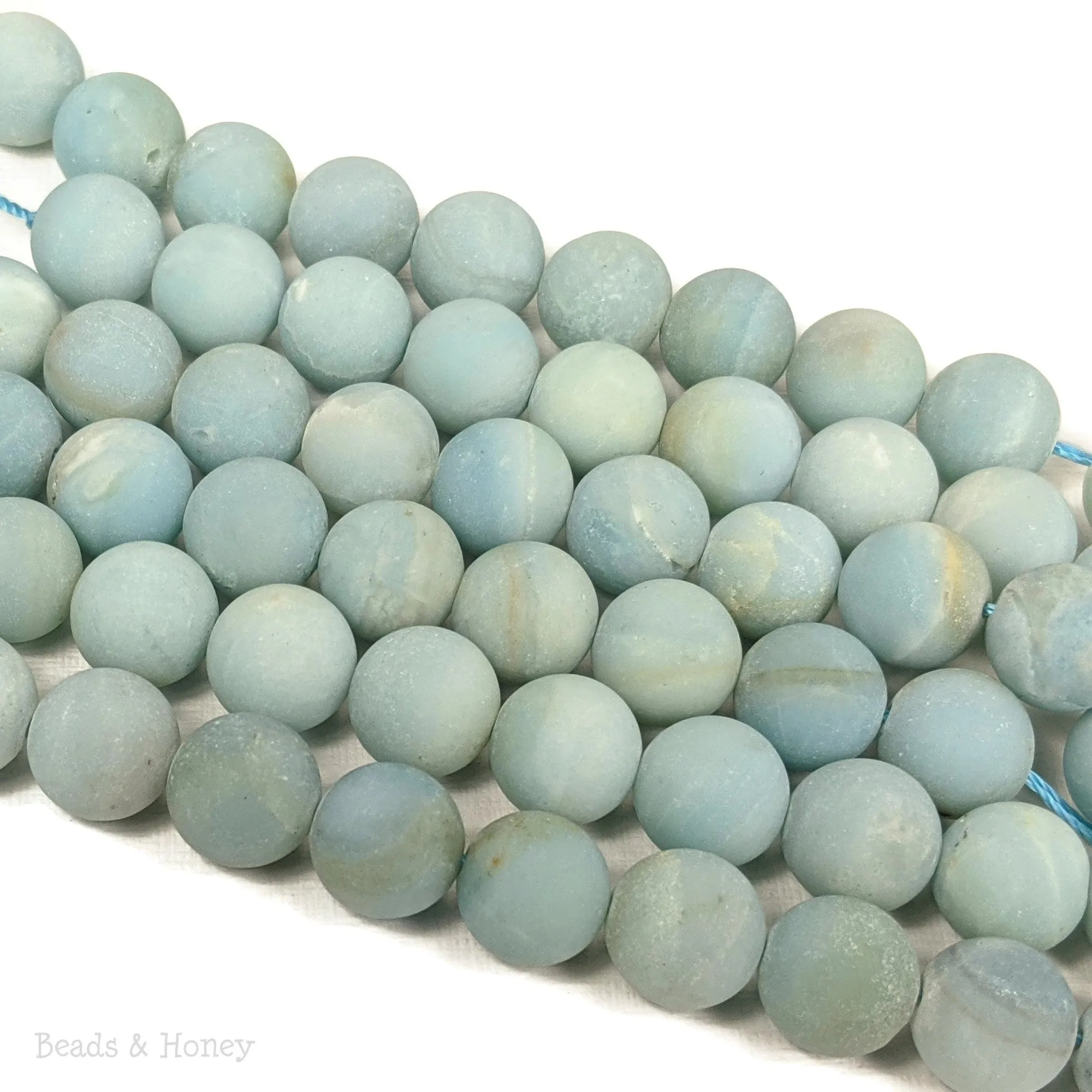 Matte Amazonite Bead Round 12mm (15-Inch Strand)