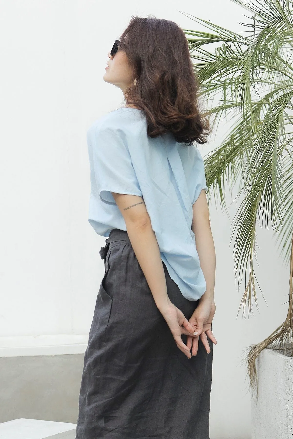 Mila Linen Top