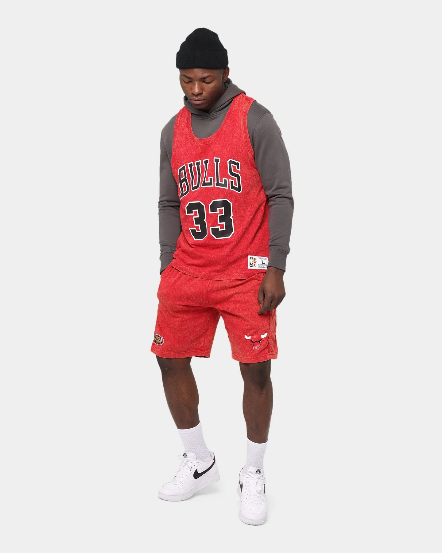 Mitchell & Ness Chicago Bulls Quintessential Acid Short Red