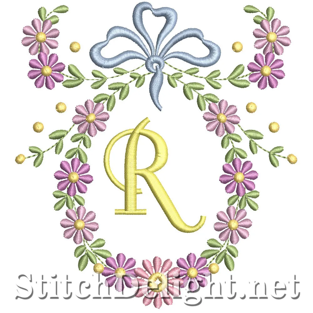SDS1245 Wispy Floral Font R