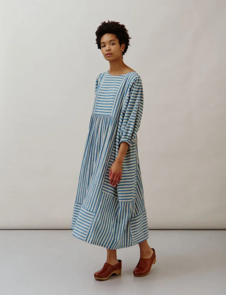 Sideline | Betsy Dress | Blue Stripe