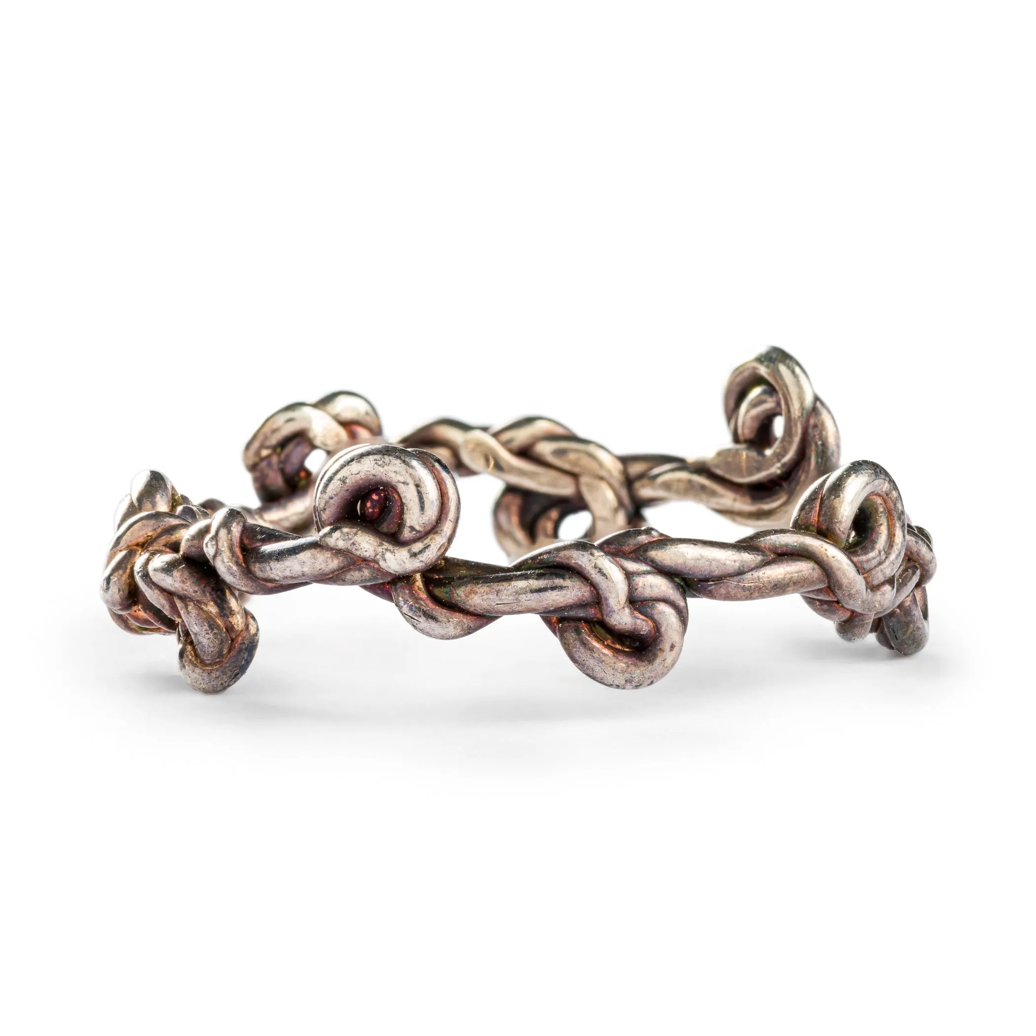 Silver Delicate Weave Ring