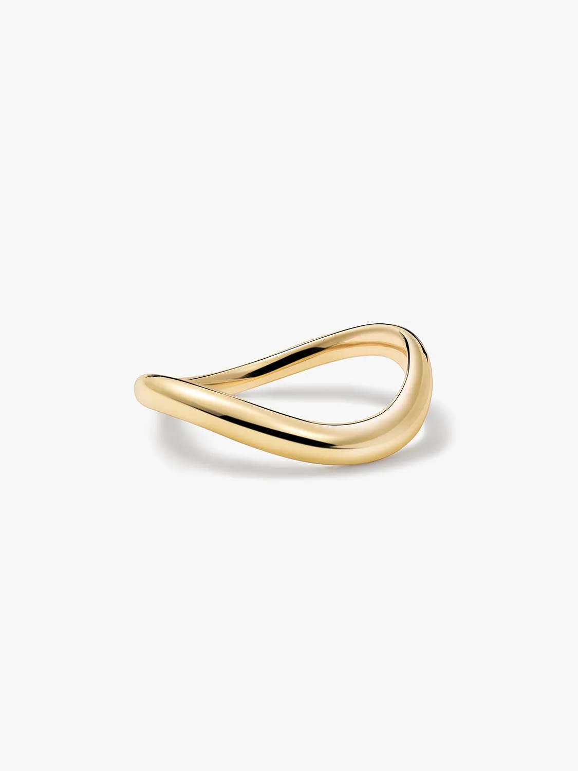 Slim Wave Ring