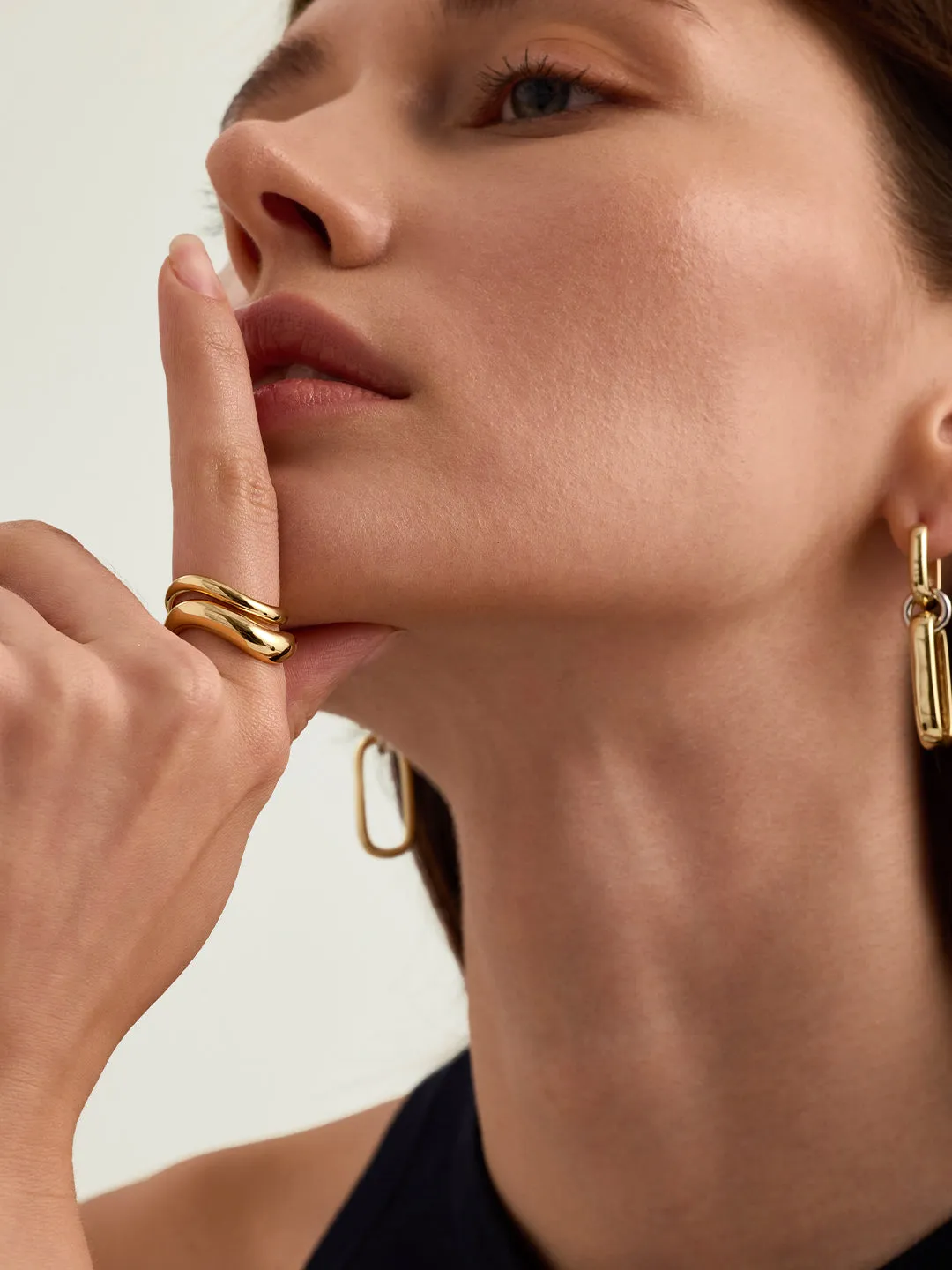Slim Wave Ring