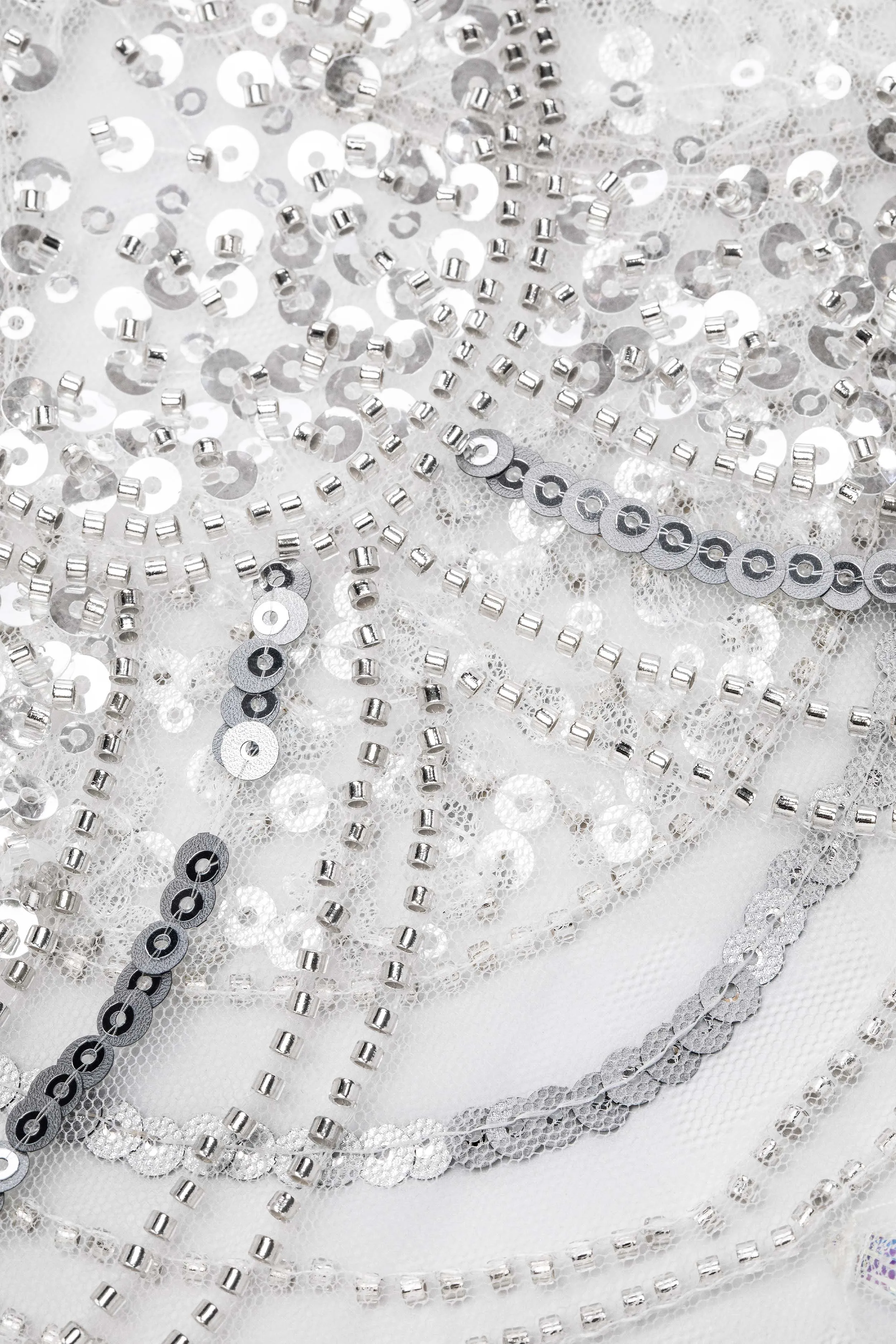 Sparkle Sequin Beaded Shawl