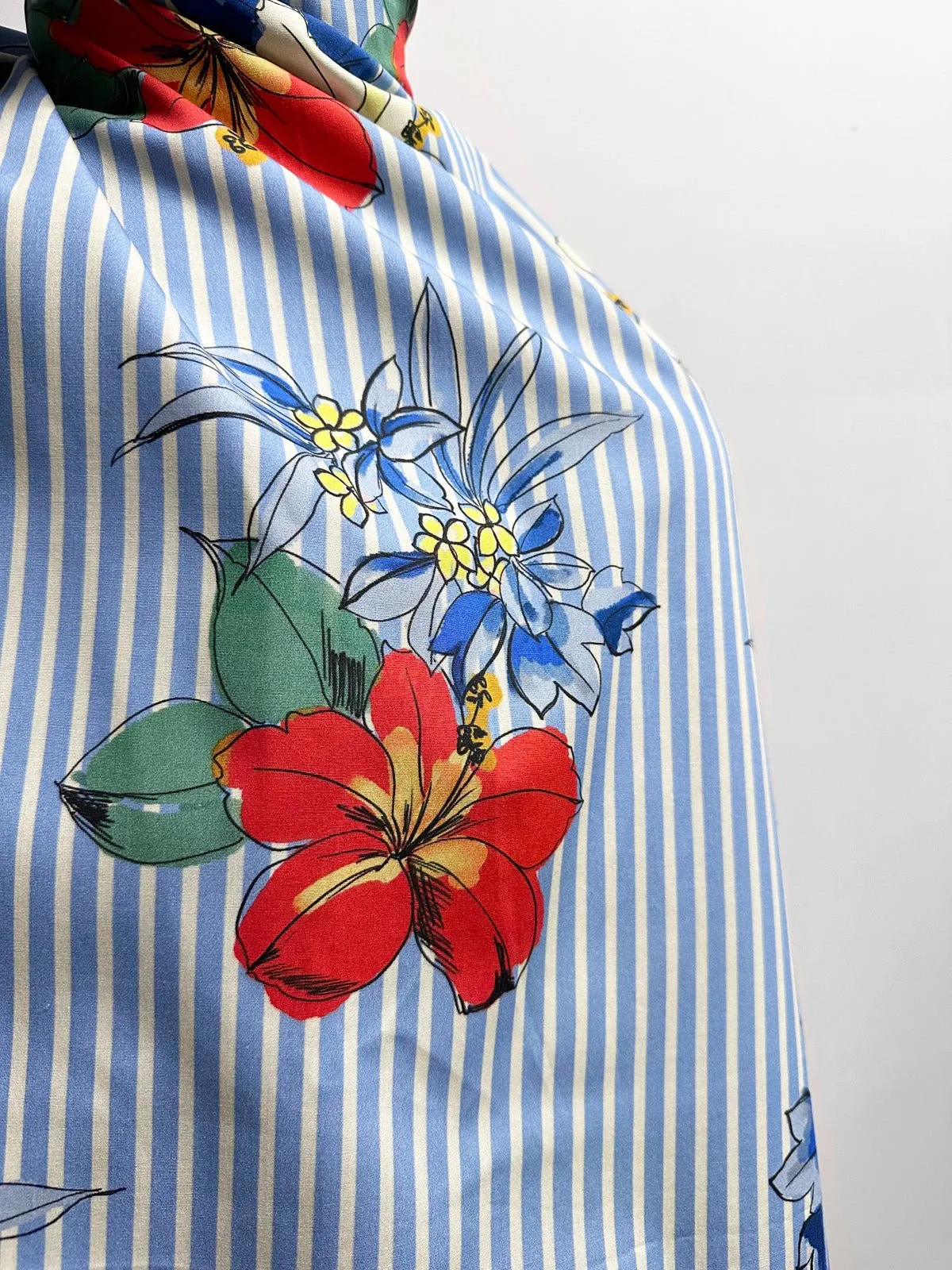 Striped Tropicale Cotton