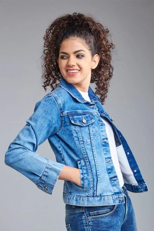 Zoe Washed Denim Jacket