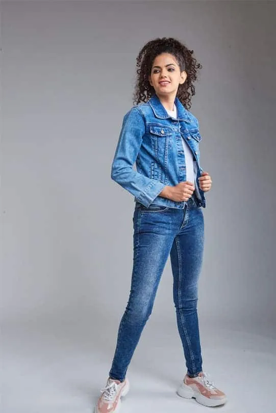 Zoe Washed Denim Jacket
