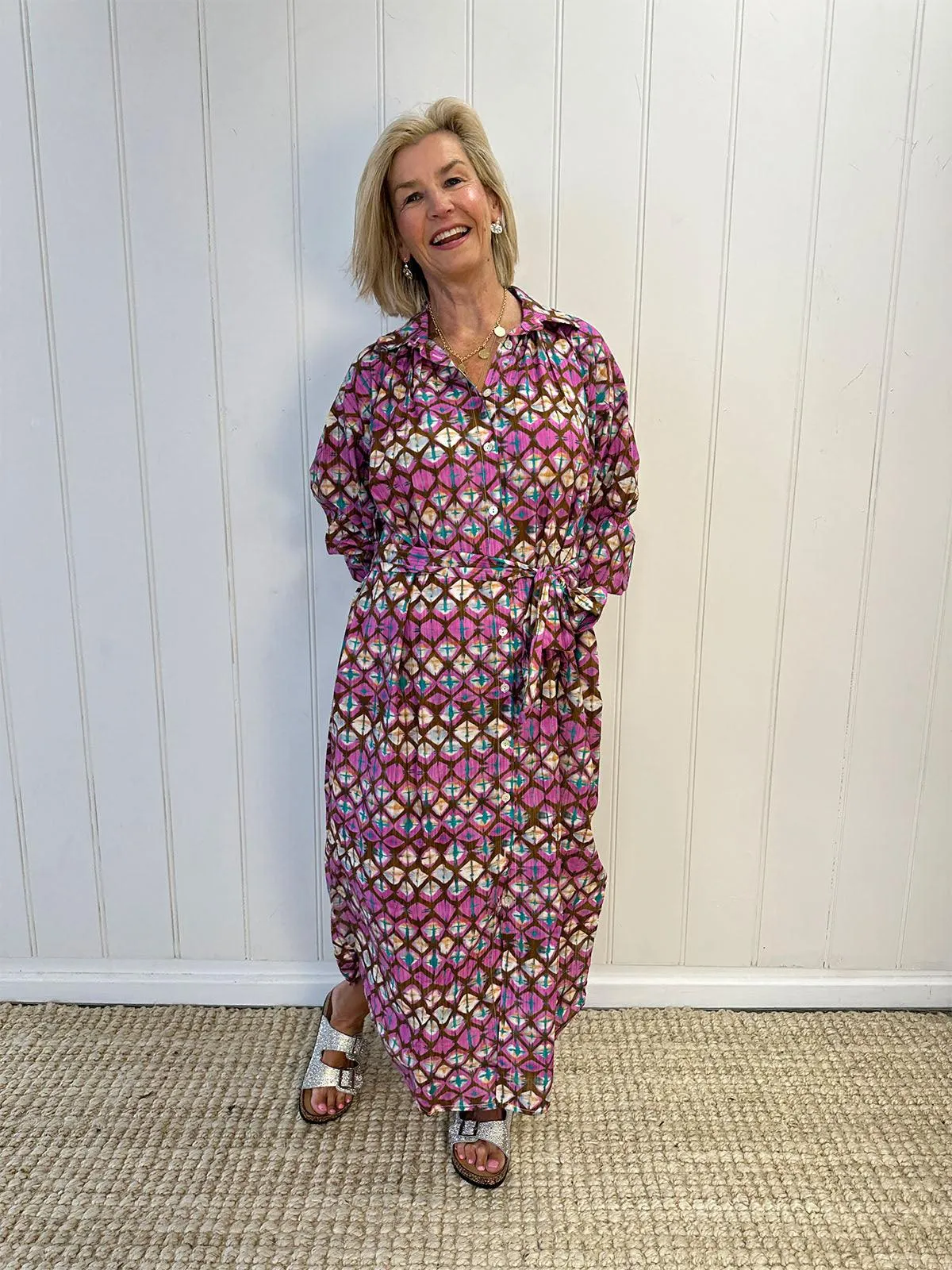 Zulu Dress | Lilac Combo