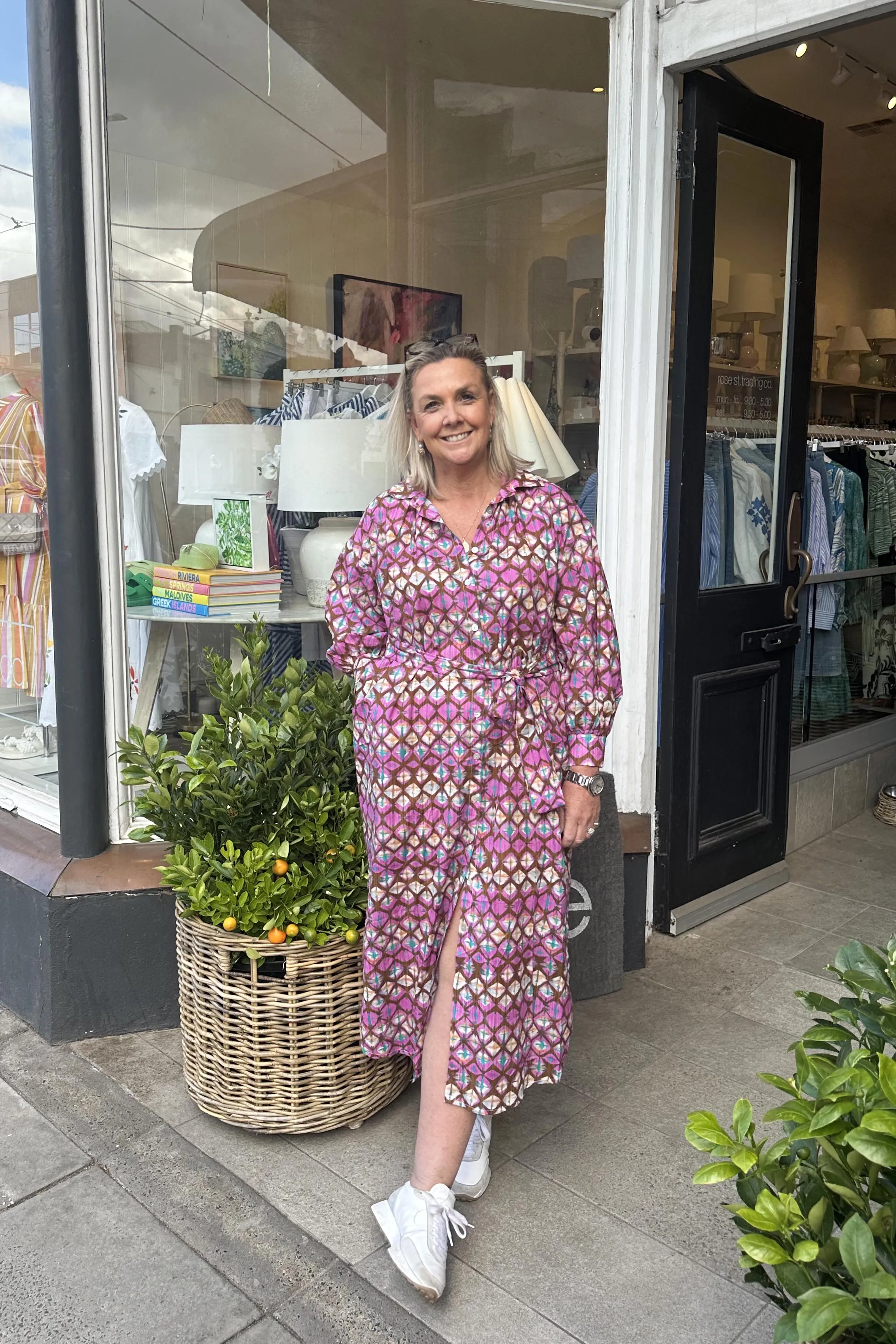 Zulu Dress | Lilac Combo