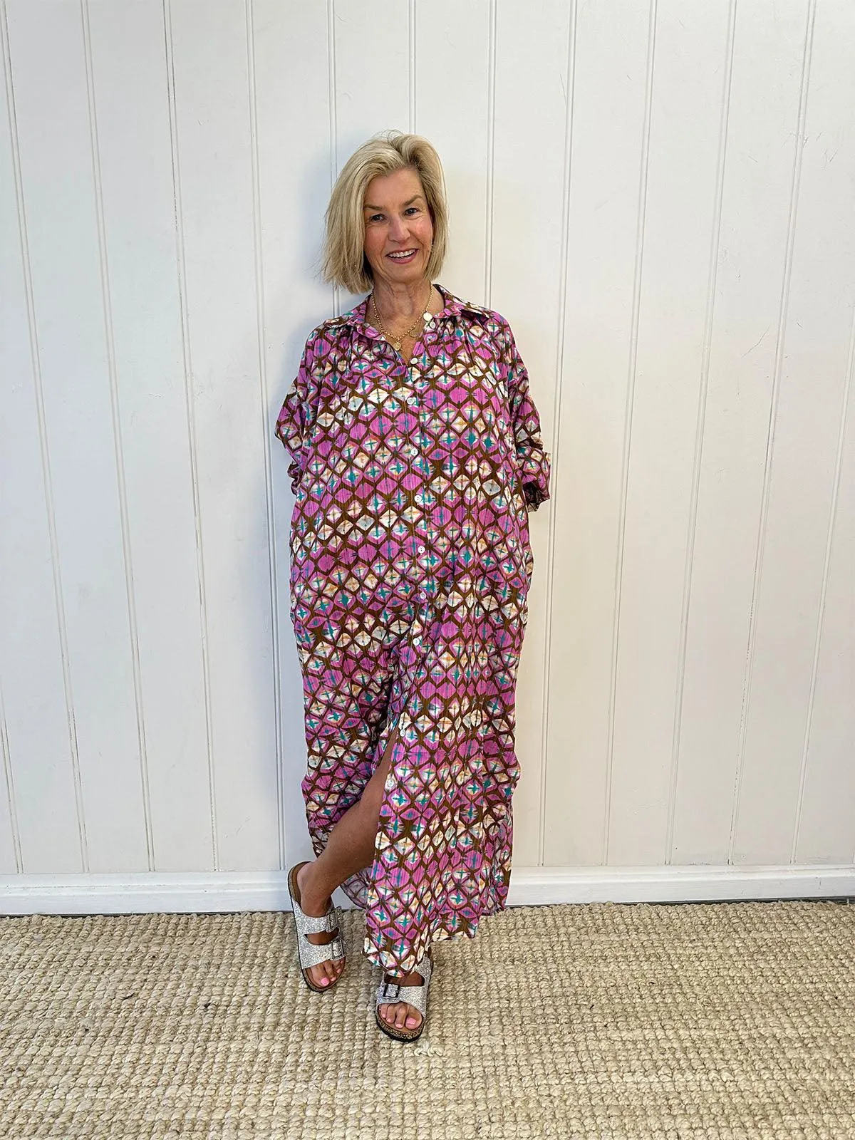 Zulu Dress | Lilac Combo